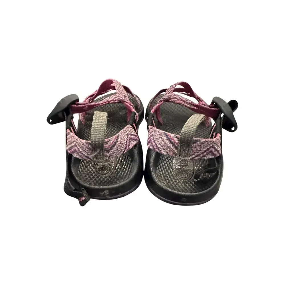 Chaco ZX/2 Yampa Pink Gray Toe Loop Sport Sandals Big Kids 4 EU 35